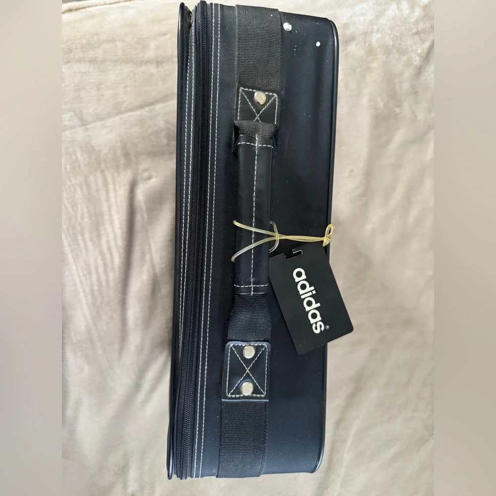 Vintage Adidas Hard Case Travel Bag — Rare West Germany Tag